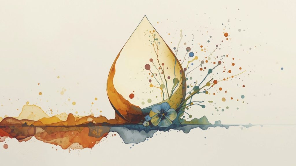 The Alchemy of a Single Drop: When Color Learns Restraint